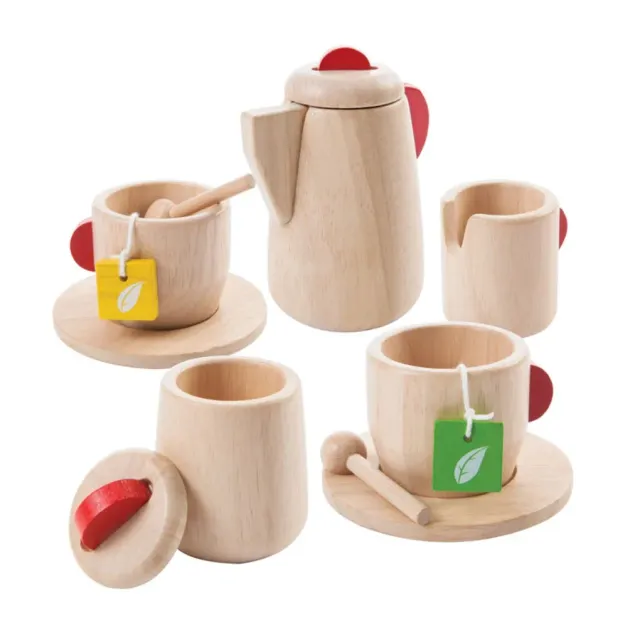 PlanToys Tea Set dinette thé en bois 13 pièces