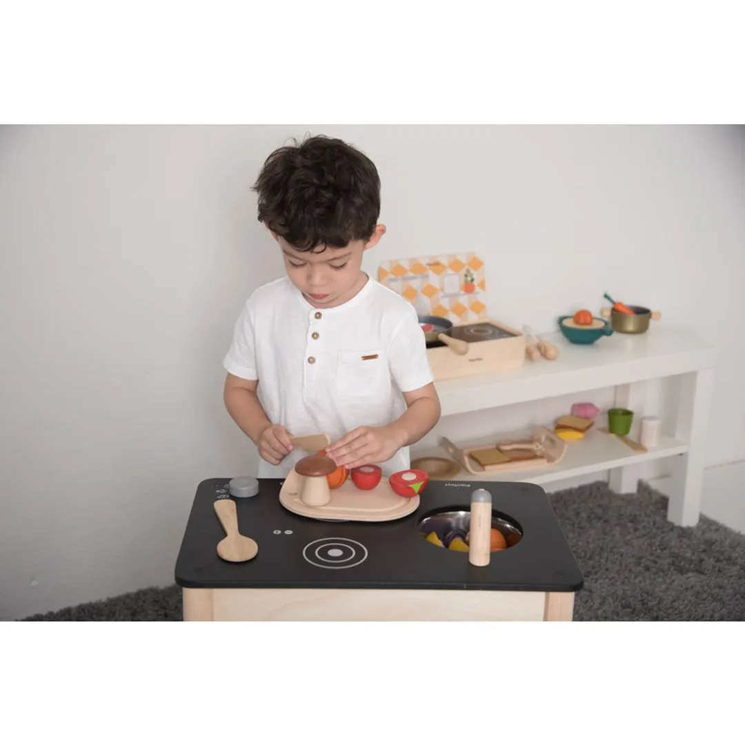 PlanToys Veggie Set légumes à découper bois 18 mois