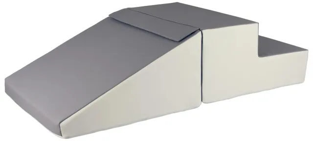 Velinda blocs mousse soft play blanc gris lot de 2 motricité