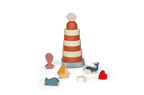 Sevi Sea Love 83143 phare empilable bois 15 pcs