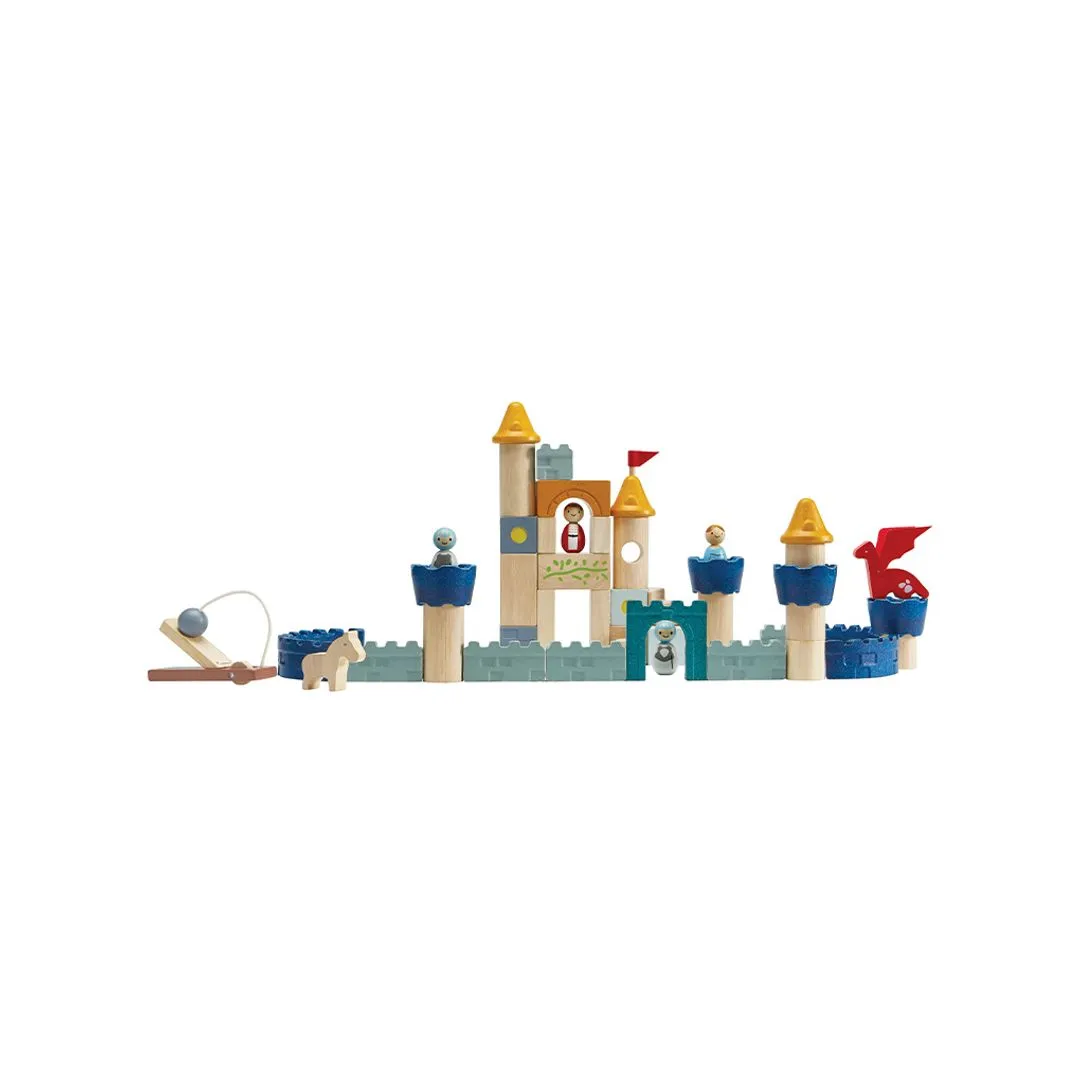 PlanToys Castle Blocks château construction 47 pièces