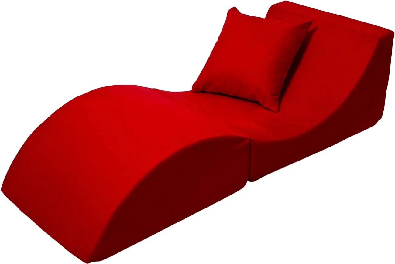 Velinda canapé pouf pliant 3 en 1 noir