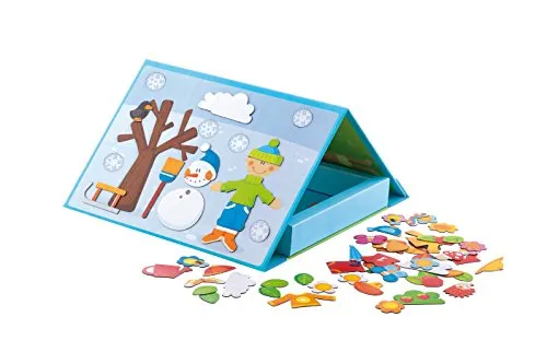 Sevi 82845 puzzle magnétique saisons 75 pièces dès 3 ans