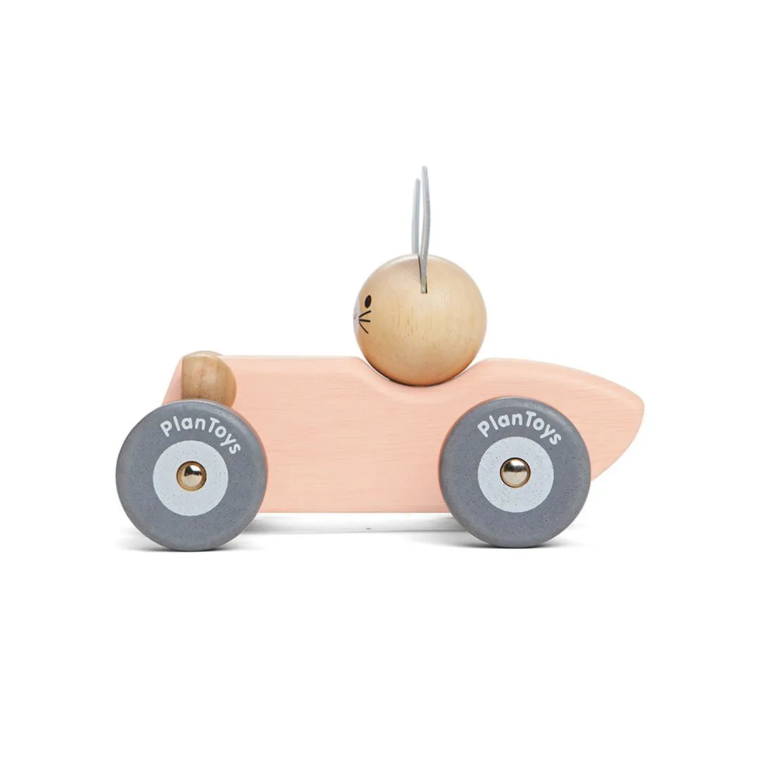 PlanToys Bunny Racing Car voiture lapin dès 12 mois