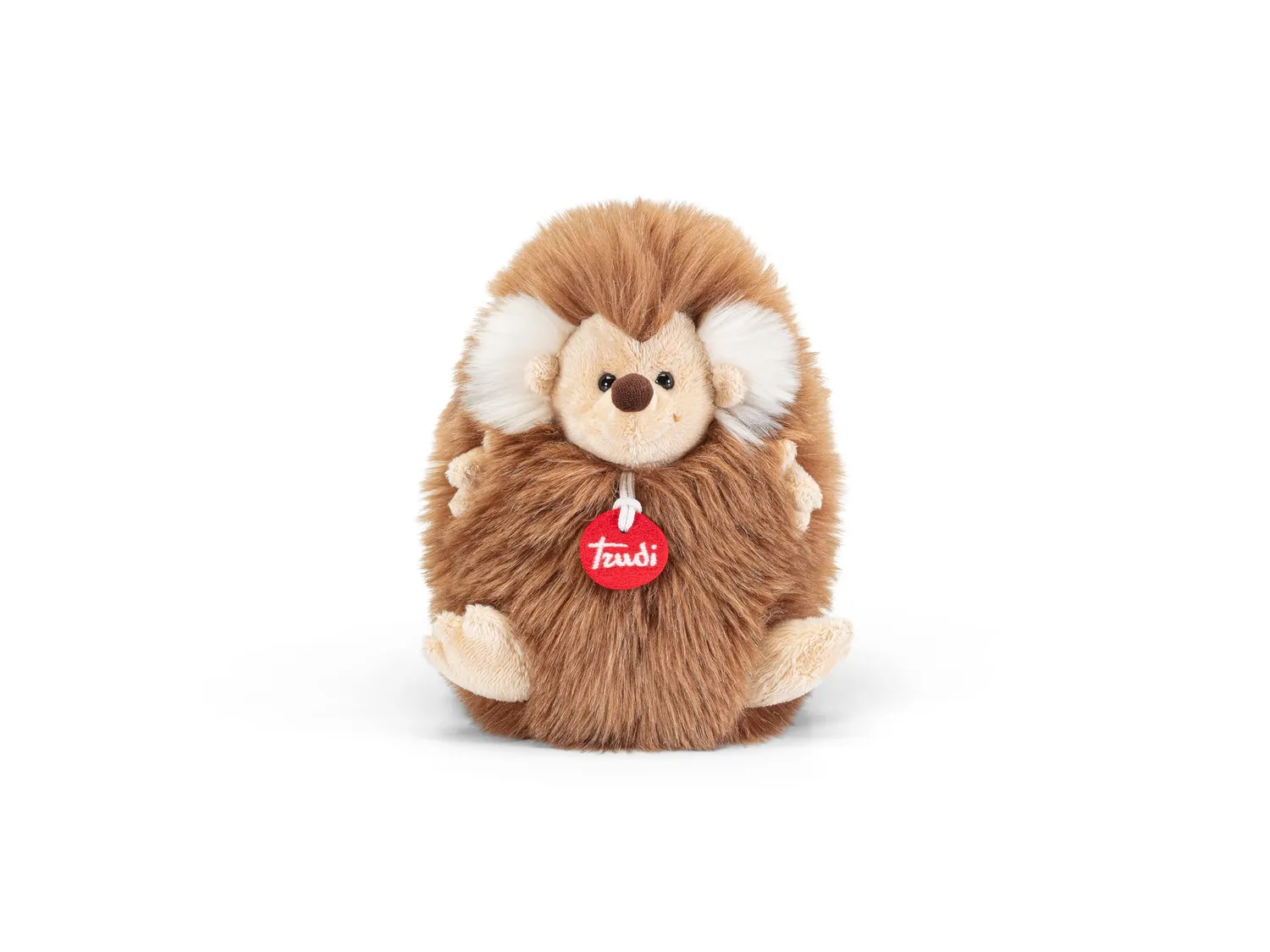 Trudi Fluffies TUD16000 peluche hérisson marron 18 cm poils longs