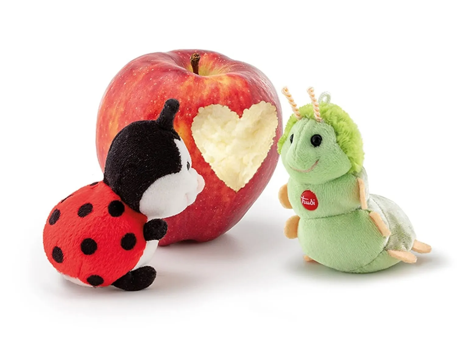 Trudi Sweet TUDF5000 peluche chenille verte XXS