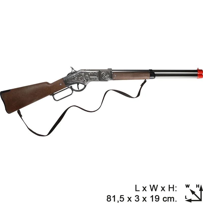Gonher Cowboy grand fusil jouet 8 coups