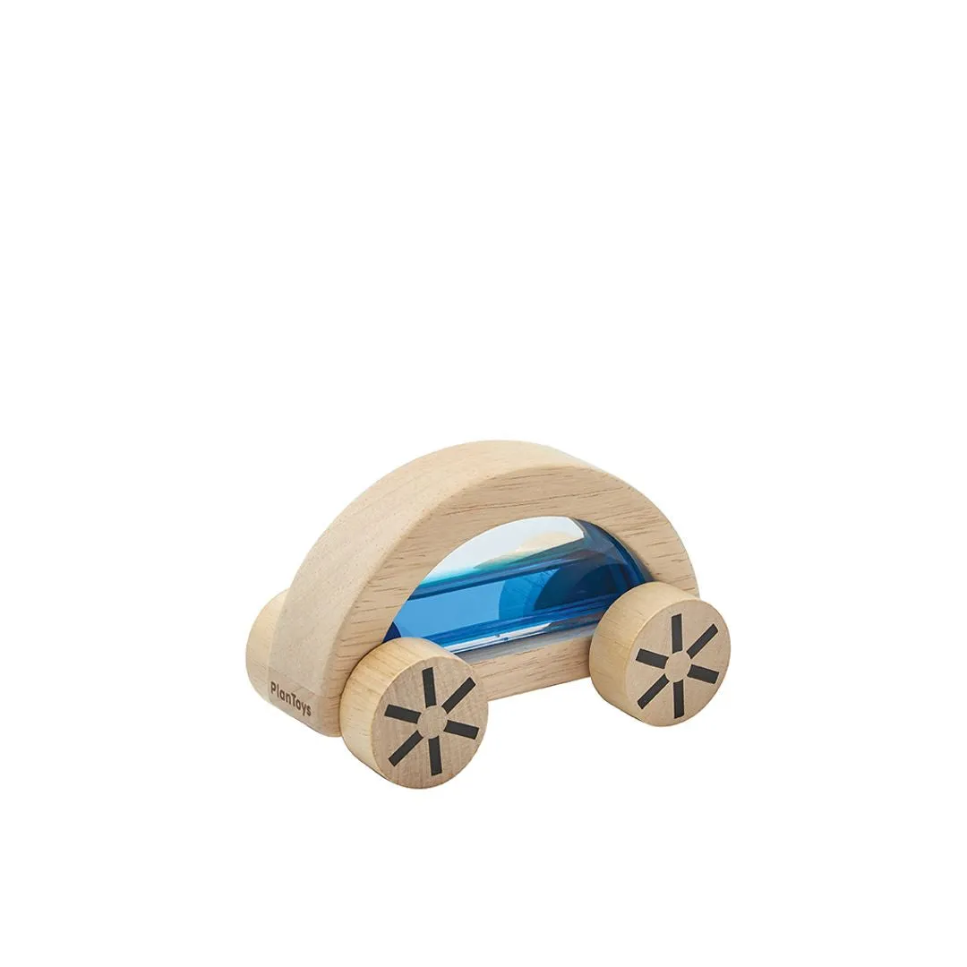 PlanToys Wautomobile voiture eau couleur bois 18 mois
