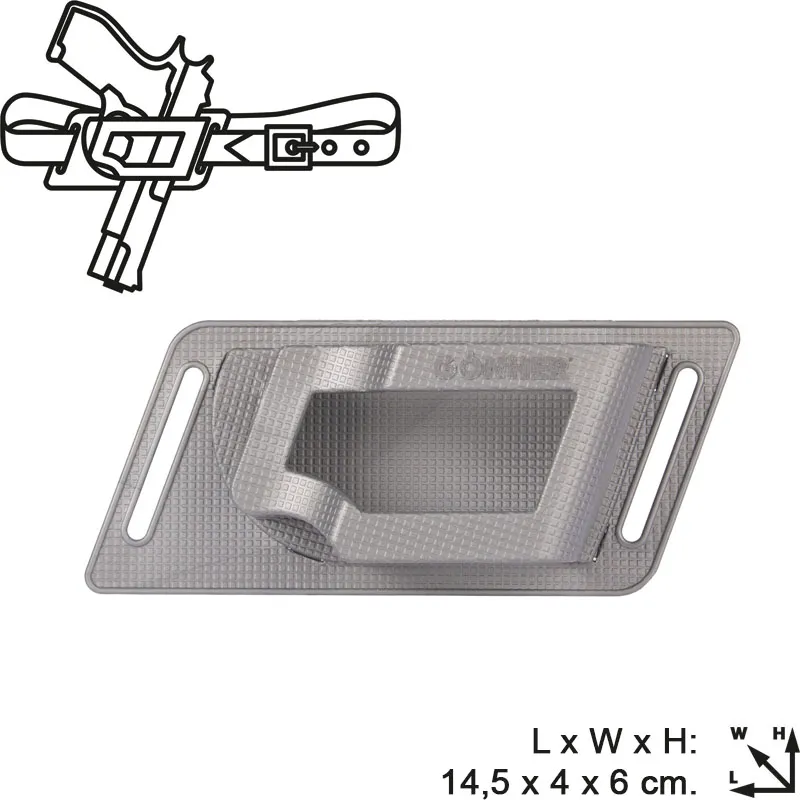 Gonher Police pistolet à amorces 8 coups avec holster