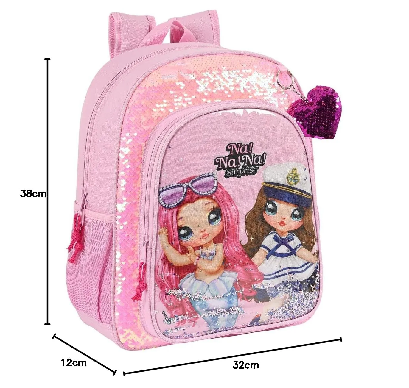 Na! Na! Na! Surprise Sparkles sac à dos junior chariot 32 cm