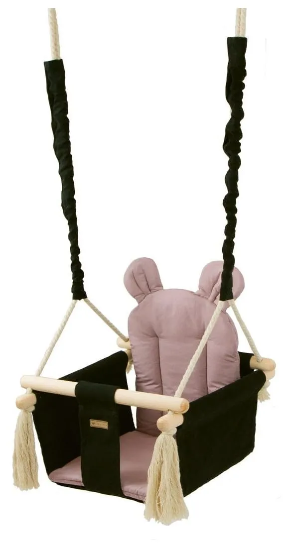 Velinda Confort balançoire enfant bois coton jardin maison