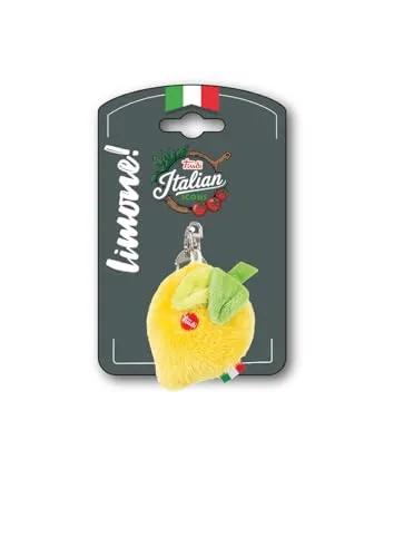 Trudi Italian Icons 69268 peluche porte-clés citron XS