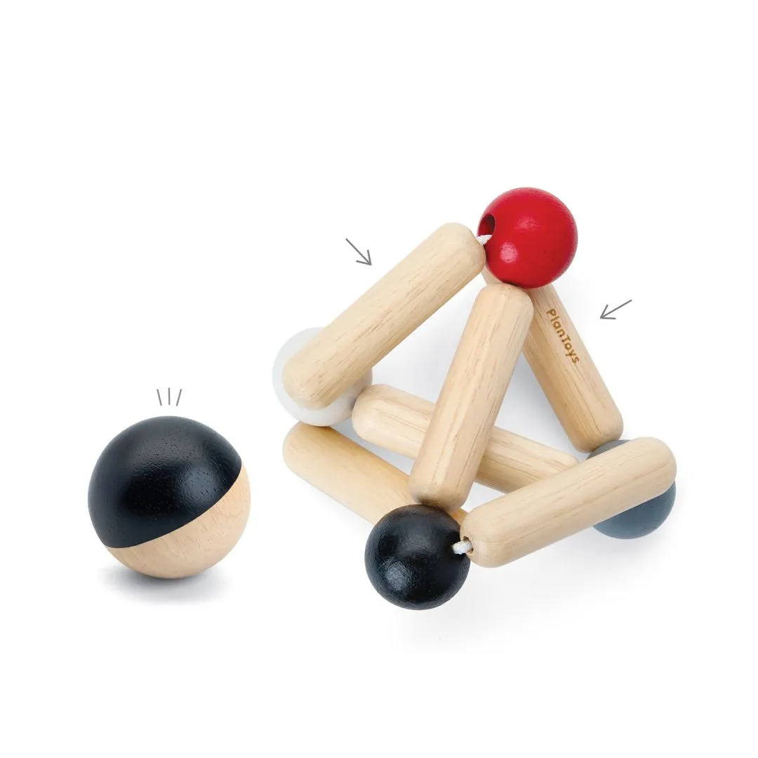 PlanToys Triangle Clutching hochet bébé contraste