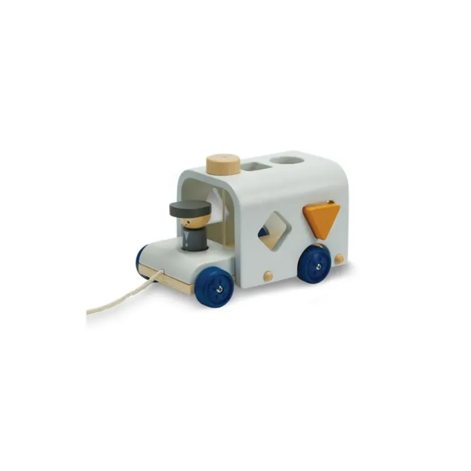 PlanToys Sorting Bus Orchard bus à trier formes bois