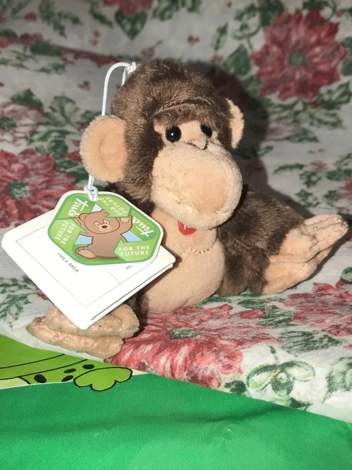 Trudi Sweet Collection peluche singe miniature cousu main naissance