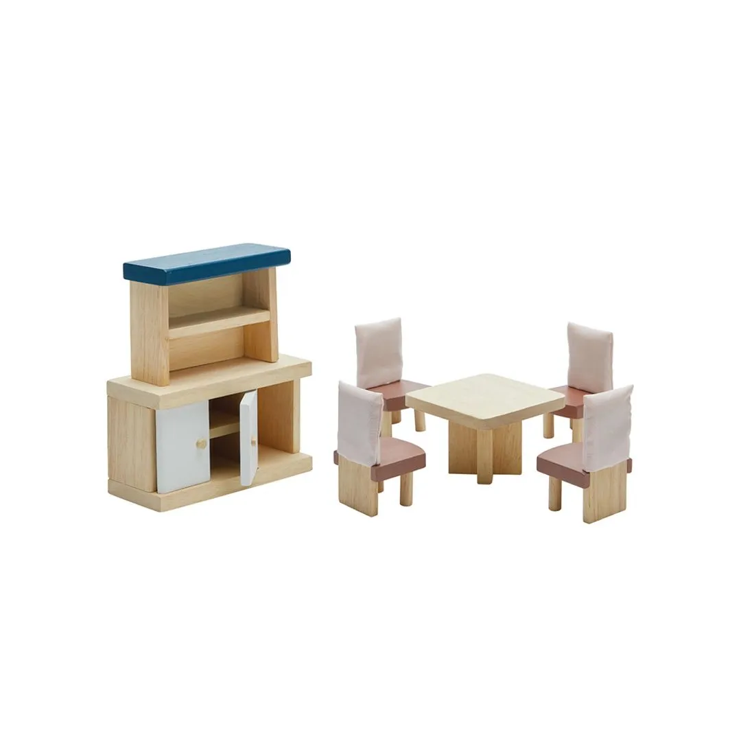 PlanToys Orchard meubles salle à manger poupée