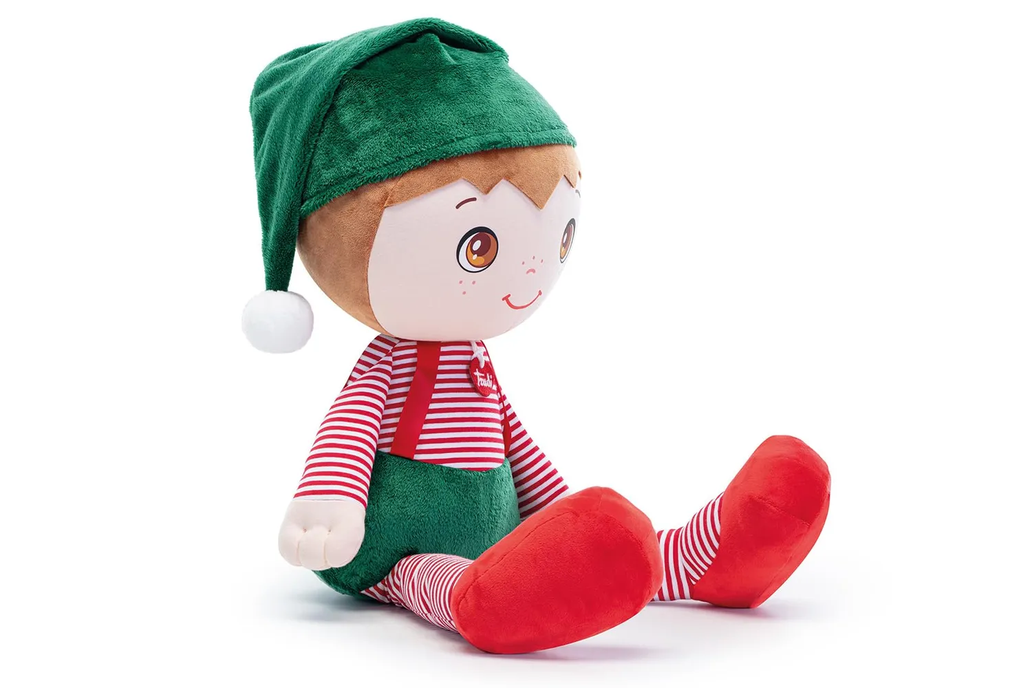 Trudi Noël 29090 peluche elfe Rudy XXL 68 cm