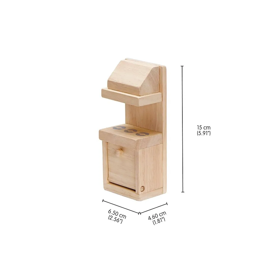PlanToys Classic meubles cuisine maison de poupée dès 3 ans