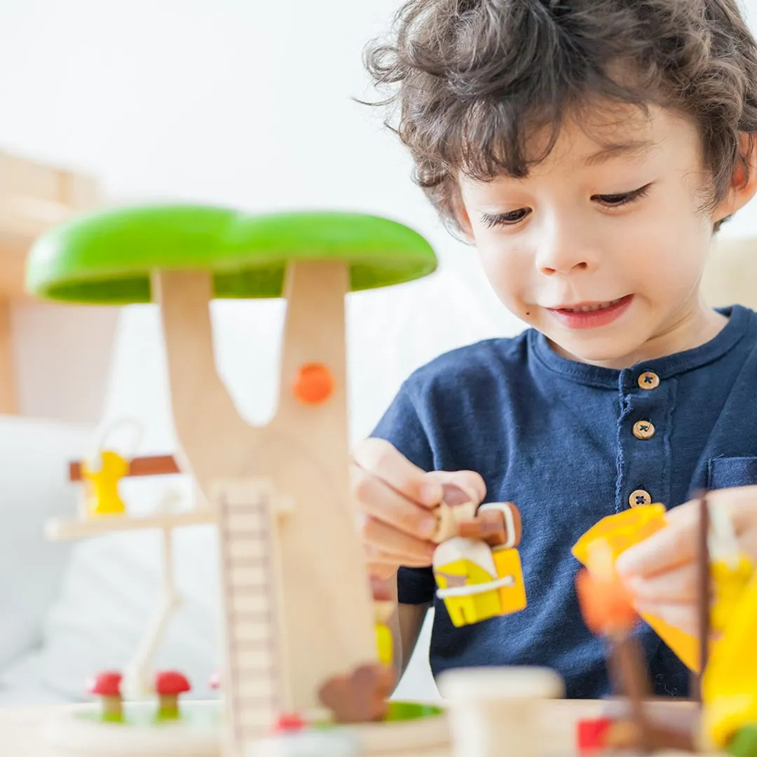 PlanToys Tree House cabane bois dès 3 ans
