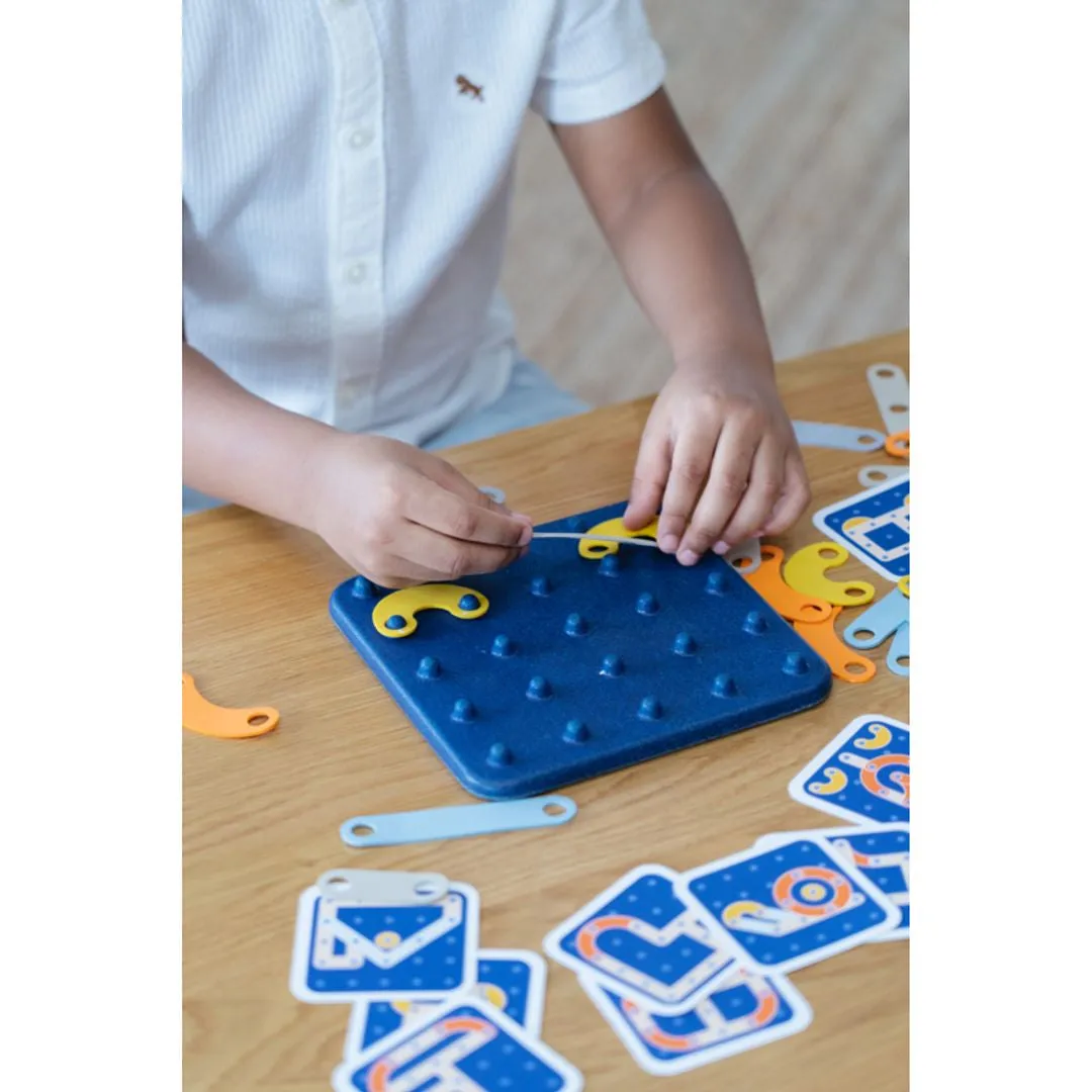 PlanToys Creative Board tableau créatif lettres bois
