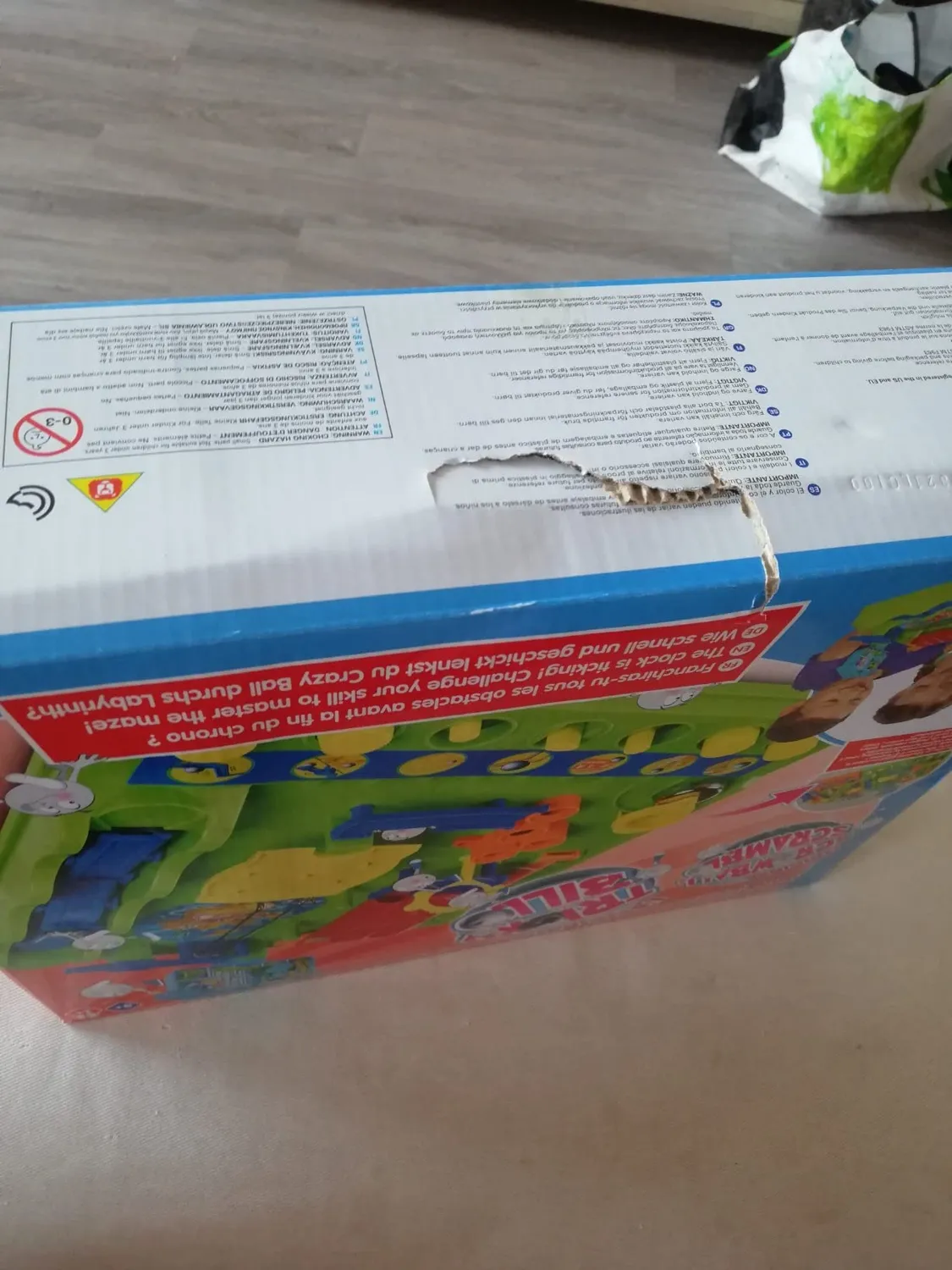 Tomy Tricky Bille Level Up jeu circuit billes vertical