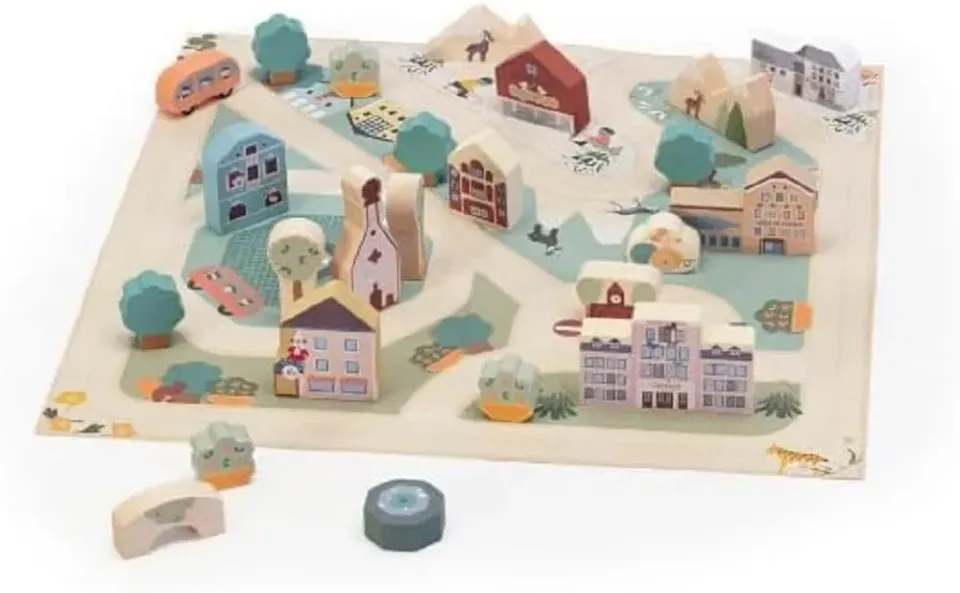 Sevi Dolomiti 87859 puzzle bois ville Ortisei