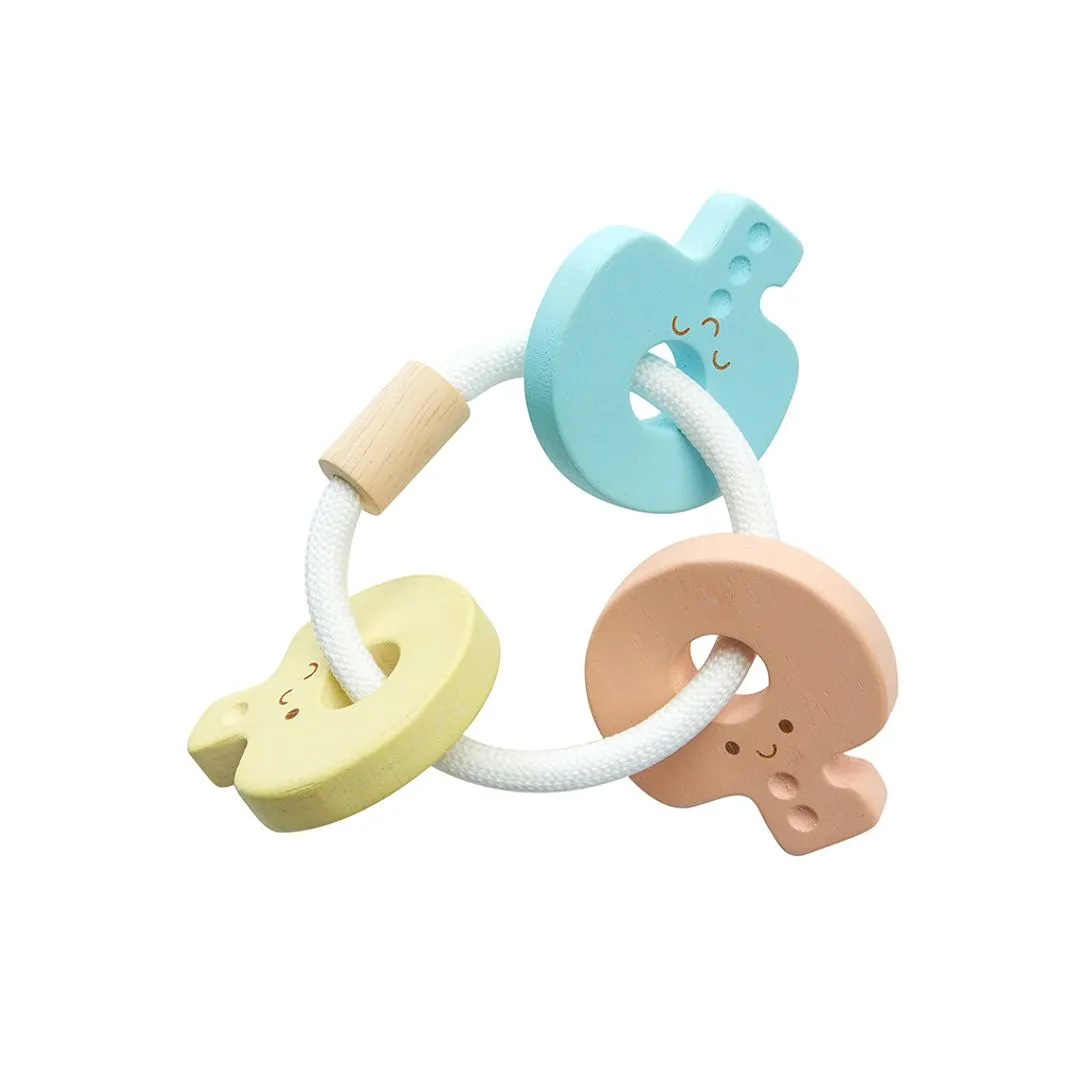 PlanToys Baby Key Rattle hochet clés pastel 0-6 mois