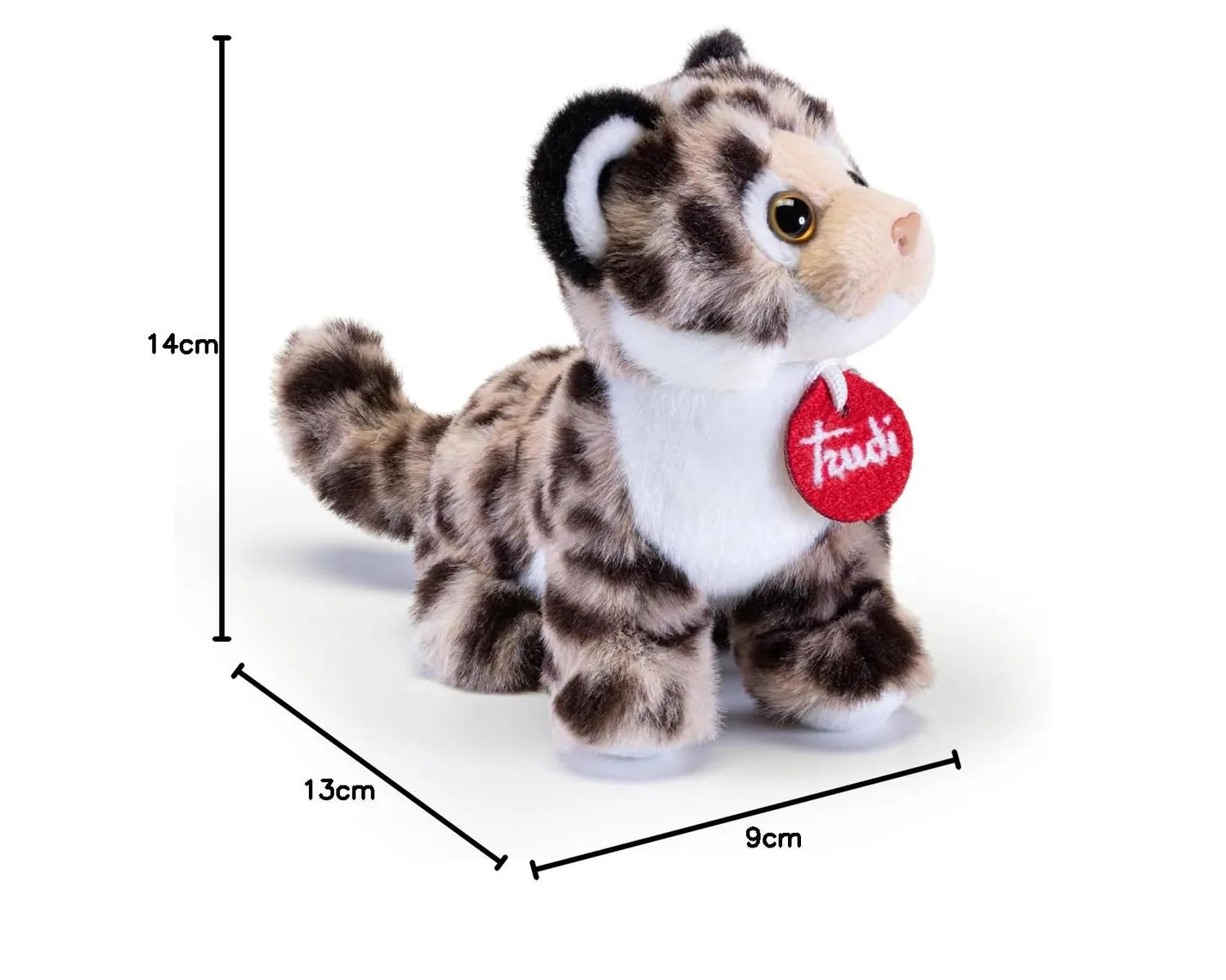 Trudi Sevi Trudino Léopard Deluxe Peluche XS 52229