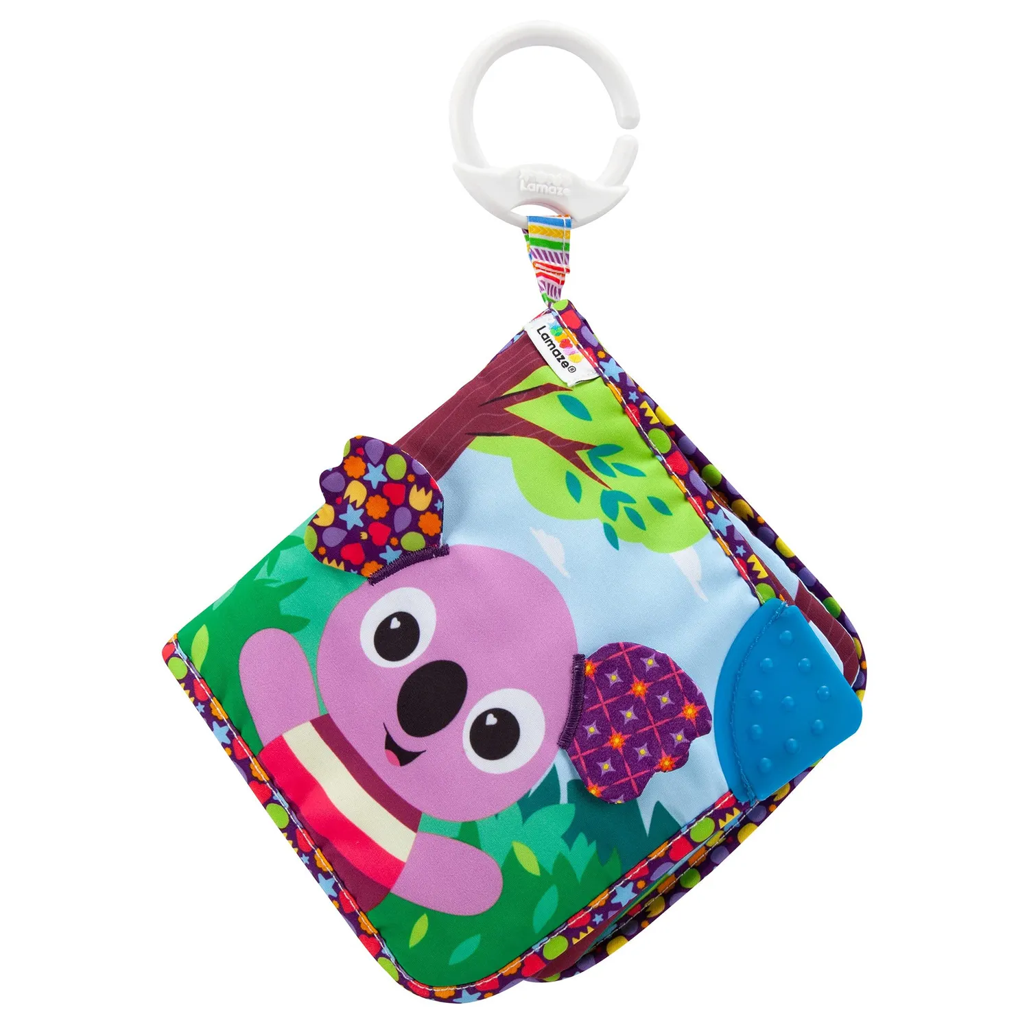 Tomy Lamaze Mes Amis livre en tissu bébé naissance Clip & Go