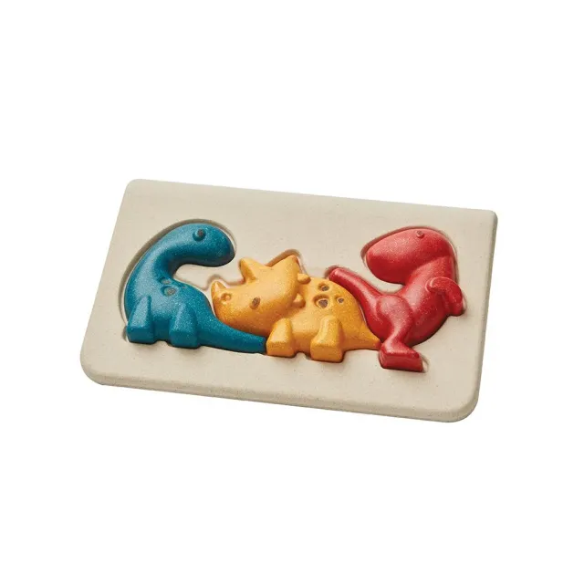 PlanToys Dino Puzzle puzzle dinosaures bois 18 mois