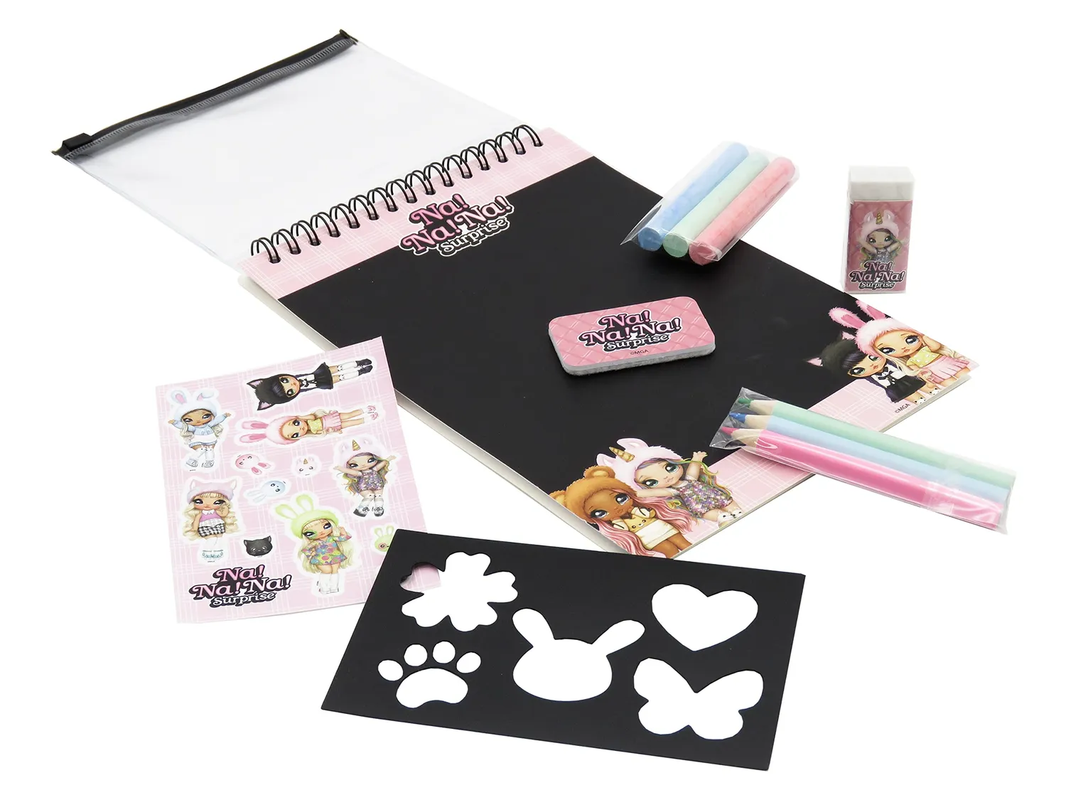 Na! Na! Na! Surprise set papeterie carnet scolaire