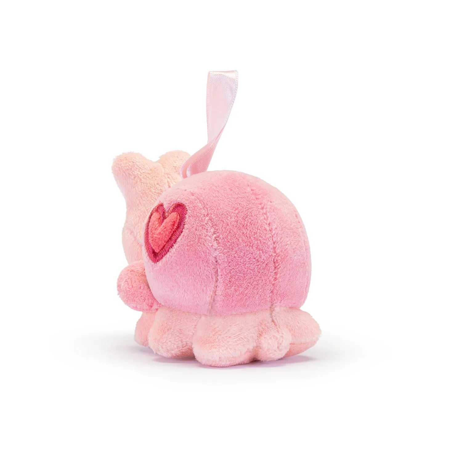 Trudi 52241 peluche escargot cœurs XS rose