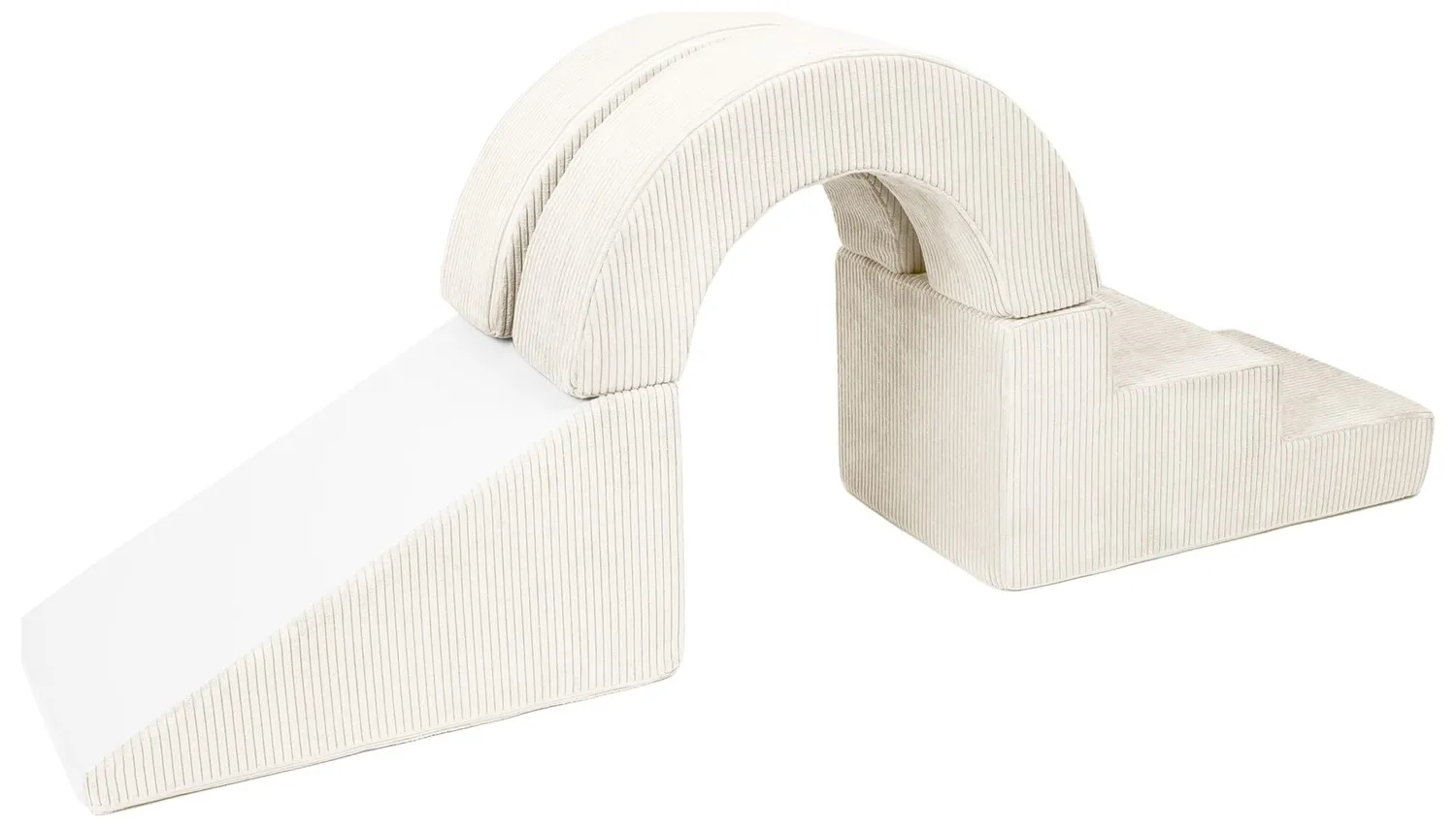Velinda Hoop Cercle blocs mousse enfant lot 7 crème velours