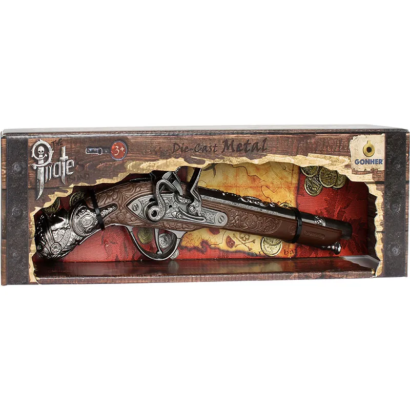 Gonher The Pirate's Island pistolet pirate métal