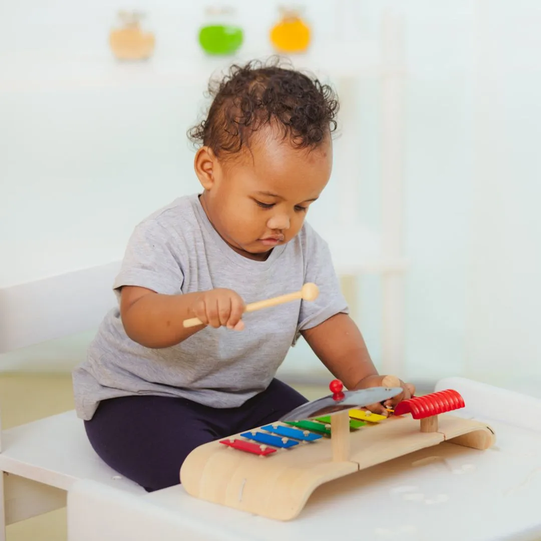 PlanToys Musical Set instruments musique bois xylophone