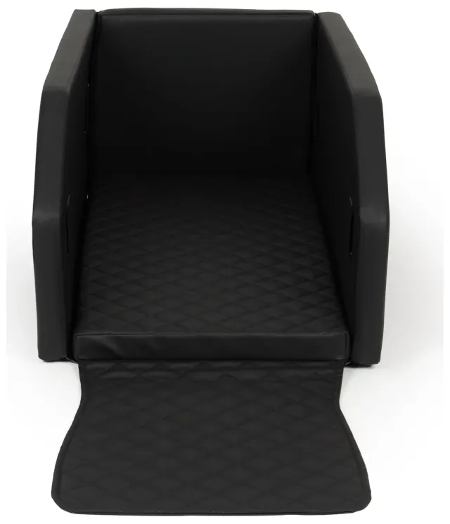 Velinda Lit Coffre Transporteur Chien 55x100 Noir