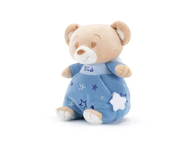 Trudi Sevi Baby Star 18174 ours peluche bleu 18 cm