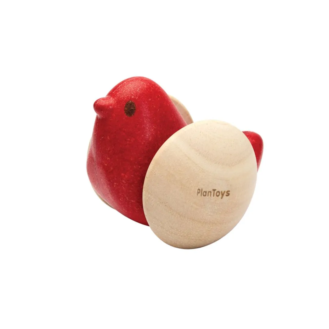 PlanToys Bird Roller oiseau à rouler bois 6 mois