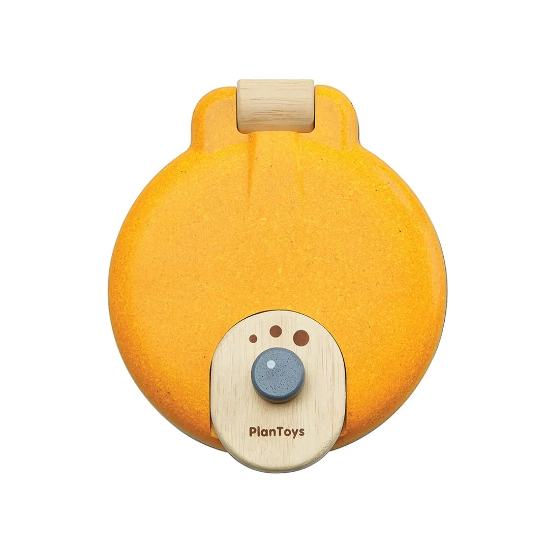 PlanToys Waffle Set dinette bois gaufres dès 2 ans