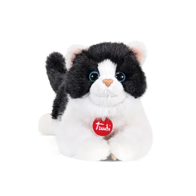 Trudi Classiques 52265 peluche chat Matilda noir blanc S doux