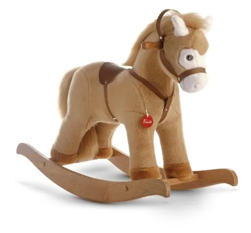 Trudi Rocking Animals 29703 cheval à bascule beige