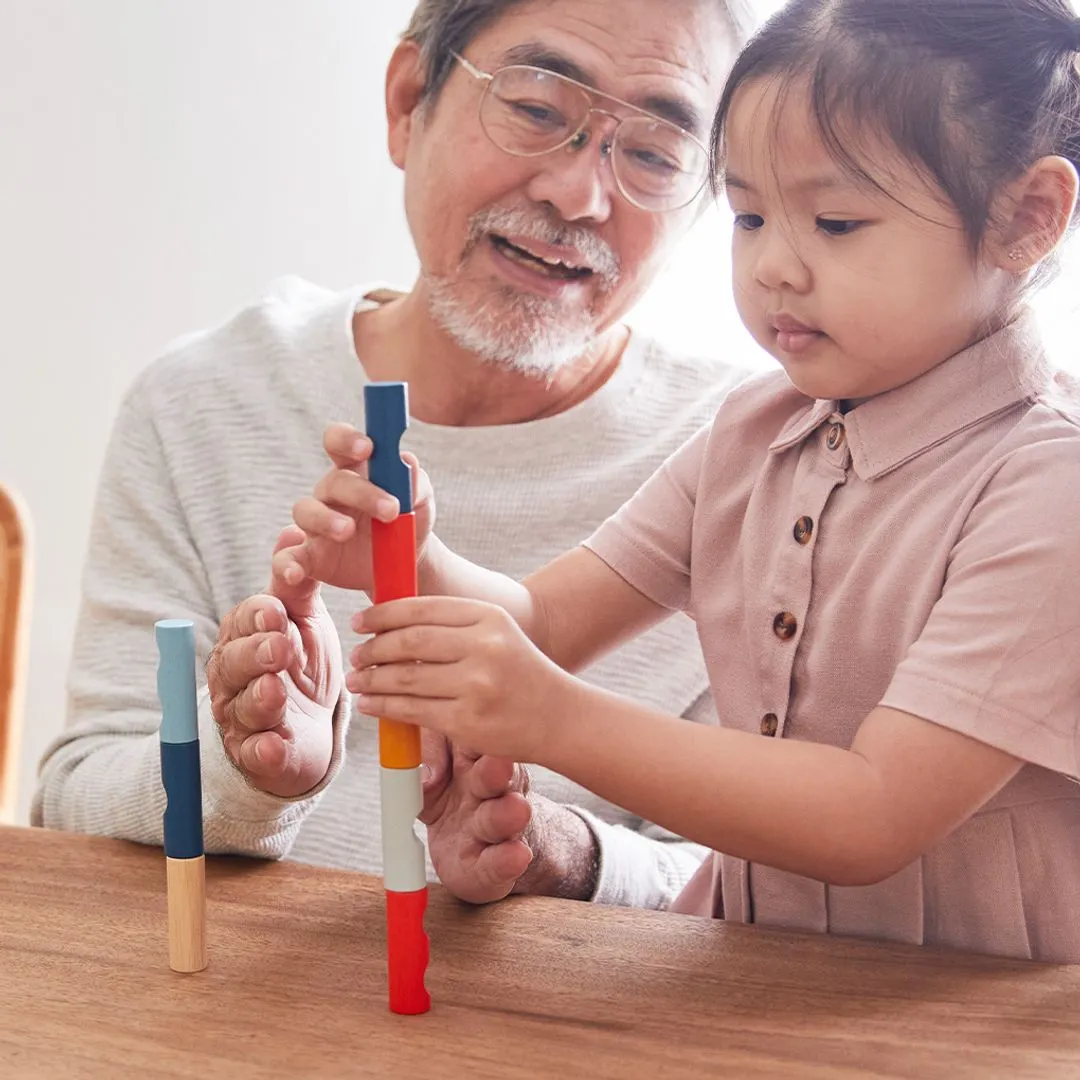 PlanToys PlanMini Log Puzzle puzzle bois dès 3 ans