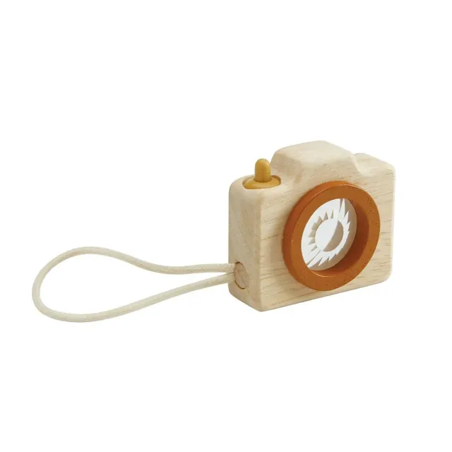 PlanToys Mini Camera appareil photo jouet bois 3 ans