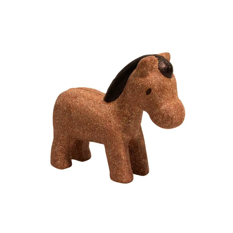 PlanToys Horse figurine cheval bois dès 12 mois