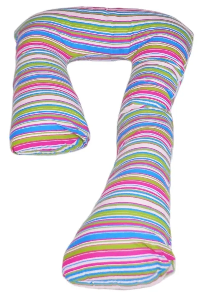 Velinda Pré Post Natal Grand coussin maternité Bandes 1