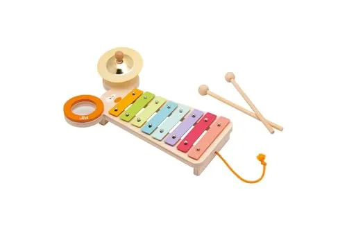 Trudi Sevi 82839 xylophone souris métal 8 sons
