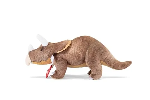 Trudi Triceratops 51183 peluche dinosaure XS 22 cm vert