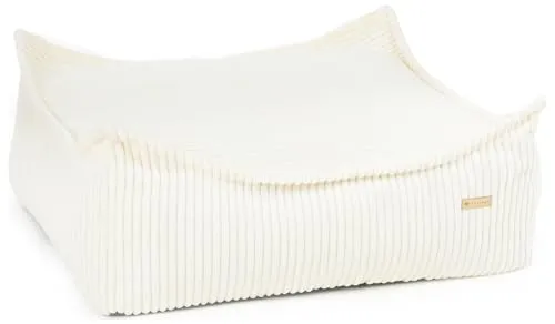 Velinda Coussin Douillet panier chien crème 60x60 antidérapant