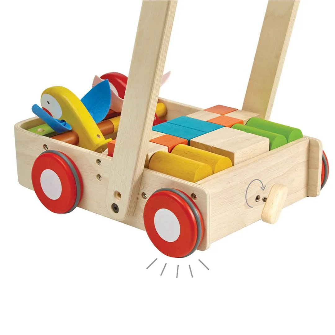 PlanToys Bird Walker chariot de marche bébé bois