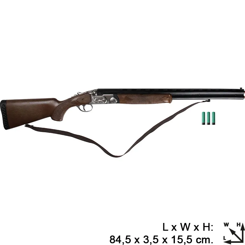 Gonher Hunter fusil jouet superposé 2 coups